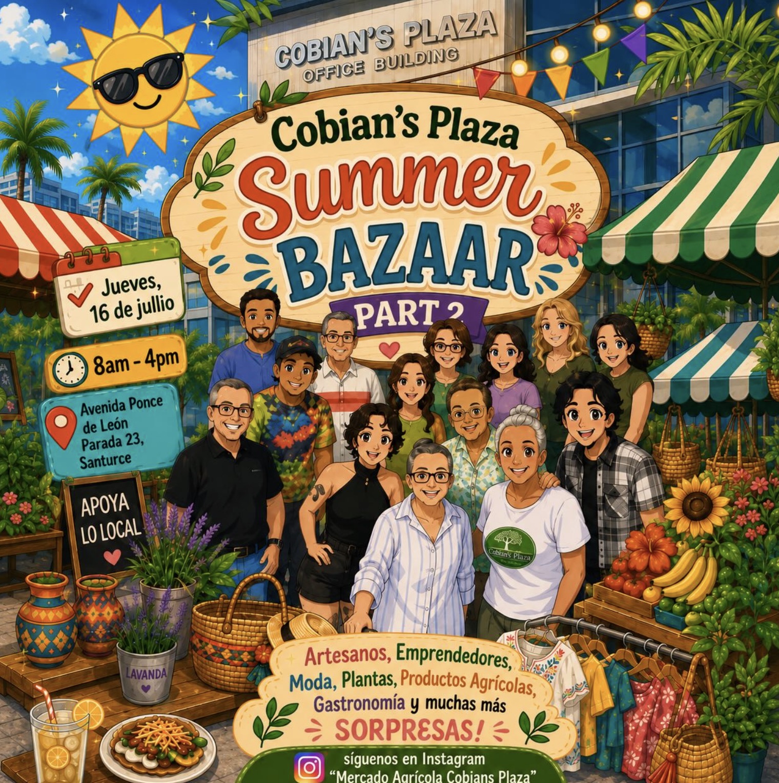 Cobian’s Plaza Summer Bazaar | San Juan