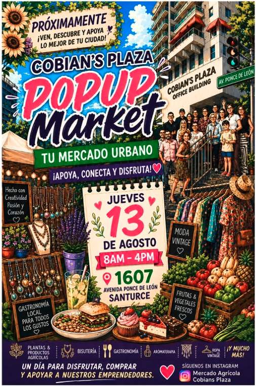 Cobian’s Plaza PopUp | San Juan