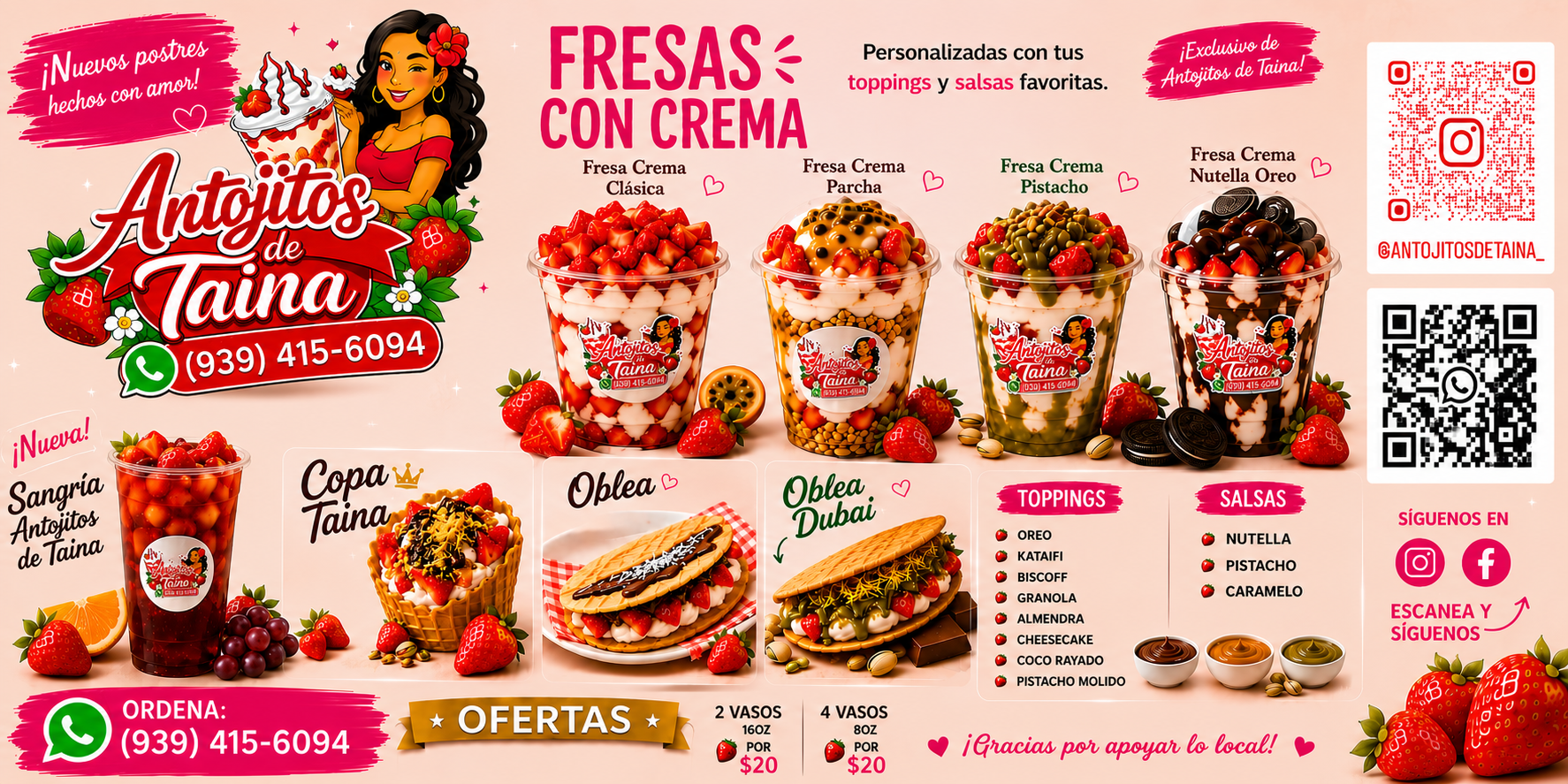 Logo de Antojitos de Taina
