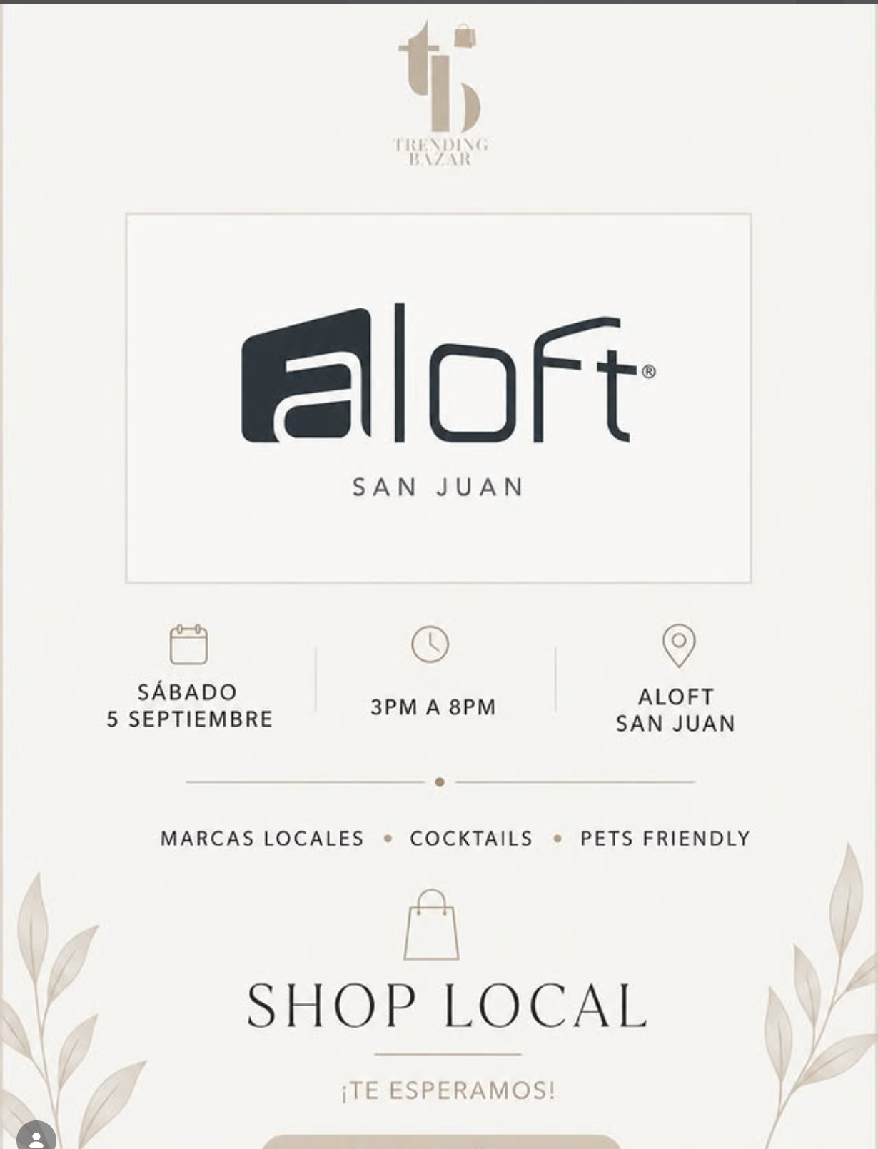 Aloft Bazar | San Juan